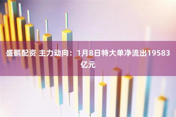 盛鹏配资 主力动向：1月8日特大单净流出19583亿元